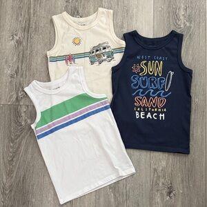 EUC Garanimals Toddler Boys Tank Top Bundle—Size 4T
